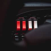 Honeycomb Alpha Flight Controls Yoke & Switch Panel Black - SB003011