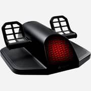 Honeycomb Rudder Pedals Black - HC003073