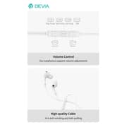 Devia Kintone Series A2 Wired In Ear Earphone White