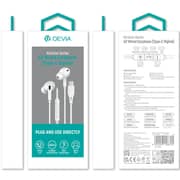 Devia Kintone Series A2 Wired In Ear Earphone White