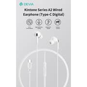 Devia Kintone Series A2 Wired In Ear Earphone White