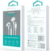 Devia Kintone Series A2 Wired In Ear Earphone White