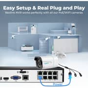 Reolink 8 Channel PoE Network Video Recorder - NVS8