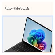 Microsoft Surface Laptop 7 Copilot+ PC - Qualcomm Snapdragon X Elite / 15inch / 512GB SSD / 16GB RAM / Shared Qualcomm Adreno Graphics / Windows 11 Home / English Keyboard / Graphite Black / International Version - [ZHH-00041]