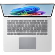 Microsoft Surface Laptop 7 Copilot+ PC - Qualcomm Snapdragon X Elite / 15inch / 512GB SSD / 16GB RAM / Shared Qualcomm Adreno Graphics / Windows 11 Home / English Keyboard / Platinum / International Version - [ZHH-00016]