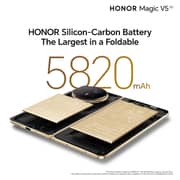 Honor Magic V5 5G 512GB 16GB RAM White Dual Sim Smartphone + Speaker + Watch 4 + Pen + Case