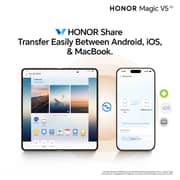 Honor Magic V5 5G 512GB 16GB RAM White Dual Sim Smartphone + Speaker + Watch 4 + Pen + Case