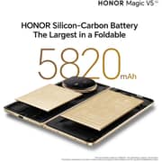 Honor Magic V5 5G 512GB 16GB RAM Reddish Brown Dual Sim Smartphone - International Version