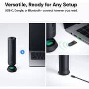 Insta360 Wave Professional Speakerphone With Ai Recording Black - INST-CINSABCA-BLK