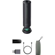 Insta360 Wave Professional Speakerphone With Ai Recording Black - INST-CINSABCA-BLK