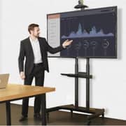 Skill Tech TV Stand Large Matte Black - AVA1800 70 1P