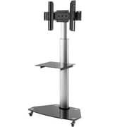 Skill Tech Contemporary TV Stand Matte Black - SH400FS