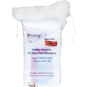 Pritty Square Cotton Pads White 40 Pcs