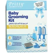 Pritty Baby Care Grooming Kit Blue - 8 Pcs