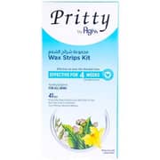 Pritty All Skin Types Full Wax Strips 41 Pcs (Pack Of 1)