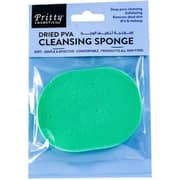 Pritty Dried Cleansing Sponge Green