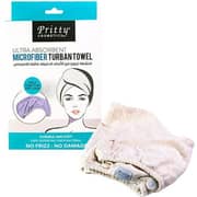 Pritty Turban Microfiber Towel Light Coffee