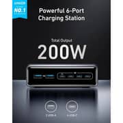 Anker 6 Port GaN Charging Station Black - A2683241