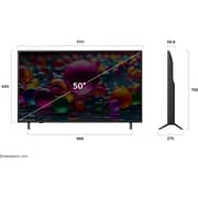 LG 50inch AI UA84 4K Ultra HD Smart Television (2025 Model) - 50UA84006LB.AFU
