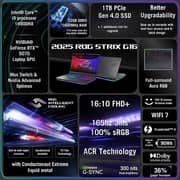 Asus ROG Strix G16 (2024) Laptop - 14th Gen / Intel Core i9-14900HX / 16inch FHD+ / 1TB SSD / 32GB RAM / Shared NVIDIA GeForce RTX 5070 Graphics / Windows 11 / Eclipse Grey - [G615JPR-AS96]