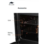 Millen Built-in Gas Oven 90cm Stainless Steel - MGO 901 IX