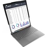 Lenovo ThinkBook Plus G6 Rollable (2025) Copilot+ PC - 2nd Series / Intel Core Ultra 7-258V / 14inch / 1TB SSD / 32GB RAM / Shared Intel Arc 140V Graphics / Windows 11 Pro / English & Arabic Keyboard / Luna Grey / Middle East Version - [21TR000BGR]