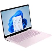 HP Omnibook 5 Flip (2025) 2-in-1 Laptop - 1st Series / Intel Core 5-120U / 14inch 2K / 512GB SSD / 16GB RAM / Shared Intel Graphics / Windows 11 Home / English & Arabic Keyboard / Pink / Middle East Version - [14-FP0041NE]
