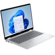 HP OmniBook 5 Flip 2-in-1 Convertible (2025) Laptop - 1st Series / Intel Core 5-120U / 14inch 2K / 512GB SSD / 16GB RAM / IntelGraphics / Windows 11H / English & Arabic Keyboard / Silver / Middle East Version-[14FP0035NE] + A08JSAABriefcase + 2S9L1AAMouse