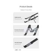 Lanex Laptop Stand Grey - LZ32