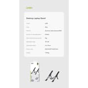 Lanex Laptop Stand Grey - LZ32
