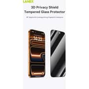 Lanex Tempered Glass Privacy Screen Black iPhone 17 Pro Max - LF65A