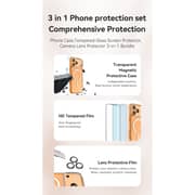 Lanex 3-in-1 Protection Bundle Set Clear iPhone 17 Pro Max - LG05