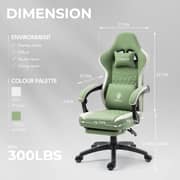 Dowinx Gaming Chair Green - LS-6657D