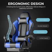 GTPLAYER Gaming Chair Blue/Black - GT800A
