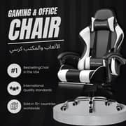 GTPLAYER Gaming Chair White/Black - GT800A