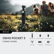 DJI Osmo Pocket 3 Creator Combo Black Action Camera - CP.OS.00000302.01