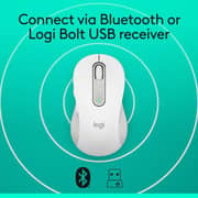 Logitech Signature M650 Wireless Mouse Off-White - 910-006252