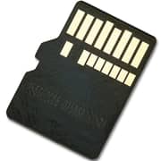 ONN Express MicroSDXC Memory Card 256GB White/Black