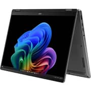 Asus Vivobook Flip 14 2-in-1 Convertible (2024) Copilot+ PC - 2nd Series / Intel Core Ultra 7- 256V / 14inch WUXGA / 2TB SSD / 16GB RAM / Shared Intel Arc Graphics / Windows 11 / English Keyboard / Grey / International Version - [TP3407SA-DS74]