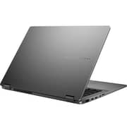 Asus Vivobook Flip 14 2-in-1 Convertible (2024) Copilot+ PC - 2nd Series / Intel Core Ultra 7- 256V / 14inch WUXGA / 2TB SSD / 16GB RAM / Shared Intel Arc Graphics / Windows 11 / English Keyboard / Grey / International Version - [TP3407SA-DS74]