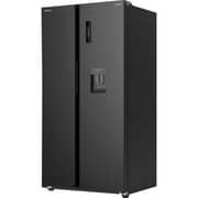 Panasonic Side by Side Refrigerator 610L Black - NRBS80DMKAE