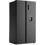 Panasonic Side by Side Refrigerator 610L Black - NRBS80DMKAE