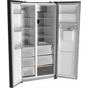 Panasonic Side by Side Refrigerator 610L Black - NRBS80DMKAE