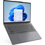 Lenovo IdeaPad Slim 3 14IRH10 (2025) Laptop - 13th Gen / Intel Core i5-13420H / 14inch WUXGA / 512GB SSD / 16GB RAM / Shared Intel UHD Graphics / Windows 11 Home / English & Arabic Keyboard / Luna Grey / Middle East Version - [83K00078AX]