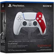 Sony PS5 God Of War 20th Anniversary Limited Edition DualSense Controller White/Red - CFIZCT1WZAXGOW