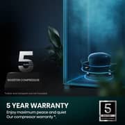 Hisense Upright Fridge 355L Silver - RL3N484NAI