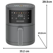 Black & Decker 8-in-1 Digital Air Fryer - AF3550