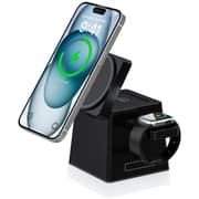Endefo 3-in-1 Wireless Charging Station Black - EH11