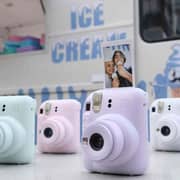Fujifilm INSTAX Instant film Camera Blue - MINI 12