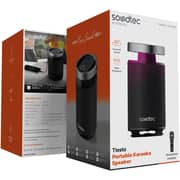 Porodo Soundtec Tiesto Portable Karaoke Speaker Black - PDSTGW62BK